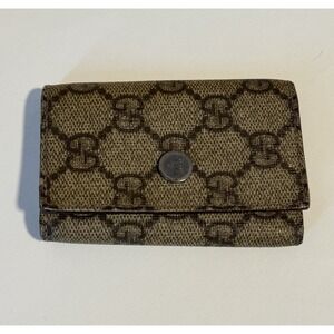 Gucci Key holder Wallet GG Monogram Beige